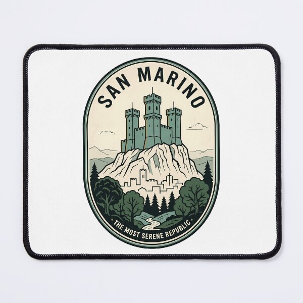Item preview, Vintage San Marino Most Serene Republic Badge designed and sold by k3rstman1.