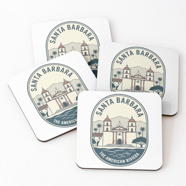 Item preview, Vintage Santa Barbara Mission American Riviera Badge designed and sold by k3rstman1.