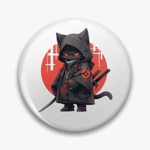 Item preview, Cloaked Shadow Ninja Feline designed and sold by sidki-SDK.