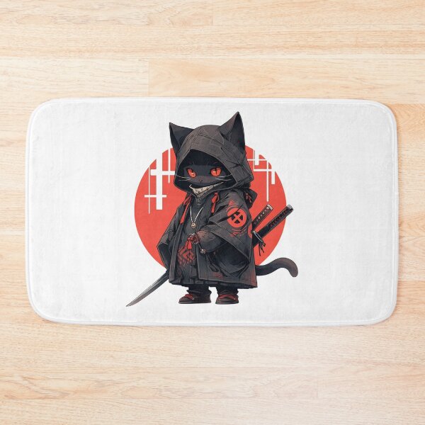 Item preview, Cloaked Shadow Ninja Feline designed and sold by sidki-SDK.