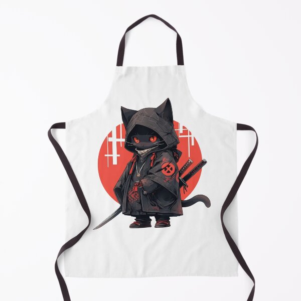 Item preview, Cloaked Shadow Ninja Feline designed and sold by sidki-SDK.