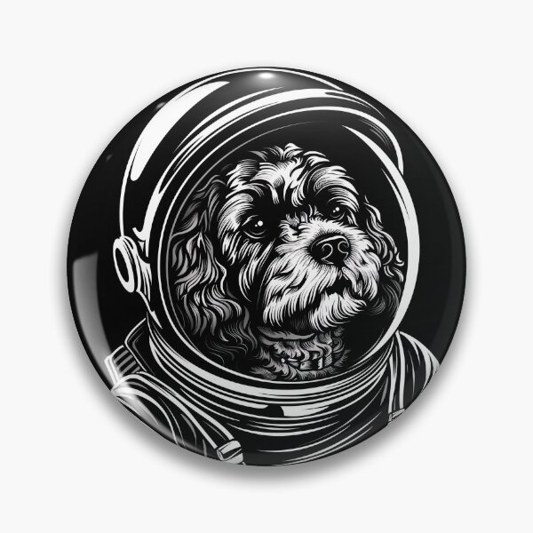 Item preview, Funny Cavapoo Astronaut Spacesuit Mom Dad Kids designed and sold by rafaeltto.