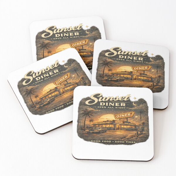 Item preview, sunset diner designed and sold by sabahdesign.