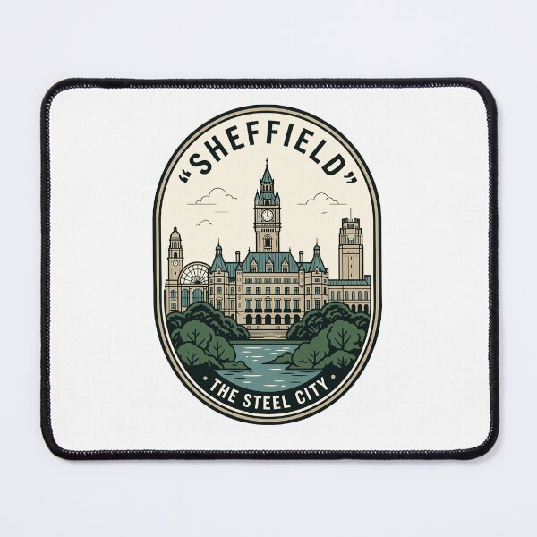 Item preview, Vintage Sheffield Town Hall Steel City Badge designed and sold by k3rstman1.