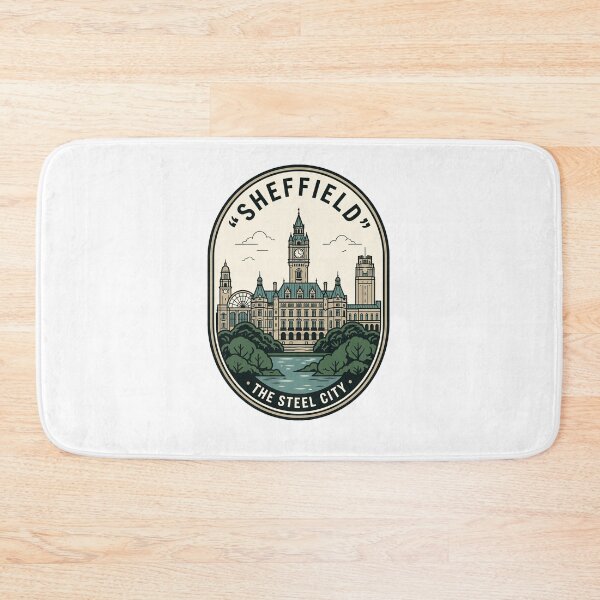 Item preview, Vintage Sheffield Town Hall Steel City Badge designed and sold by k3rstman1.