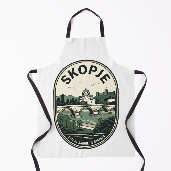 Item preview, Vintage Skopje North Macedonia Travel Badge designed and sold by k3rstman1.