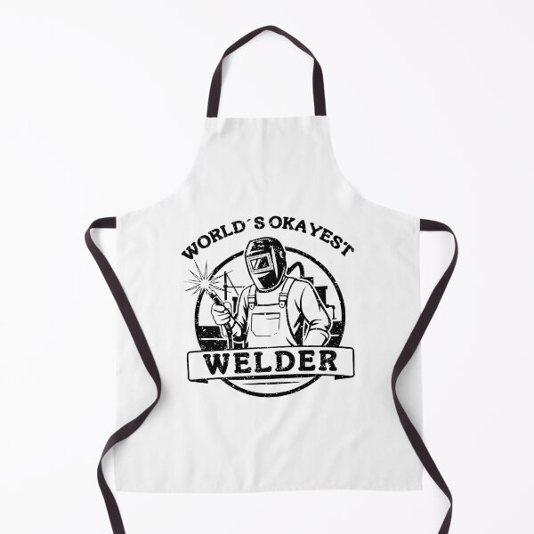 Item preview, World's Okayest Welder Funny Badge Welding Humor designed and sold by Dmetalx Art Apparel.
