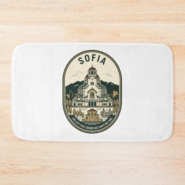 Item preview, Sofia Bulgaria Alexander Nevsky Cathedral Travel Badge designed and sold by k3rstman1.