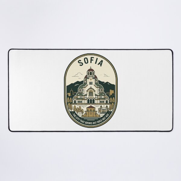 Item preview, Sofia Bulgaria Alexander Nevsky Cathedral Travel Badge designed and sold by k3rstman1.