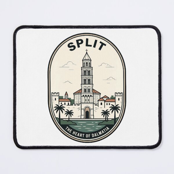 Item preview, Split Croatia Saint Domnius Cathedral Vintage Badge designed and sold by k3rstman1.