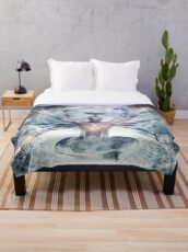 The Neverending Dreamer Throw Blanket