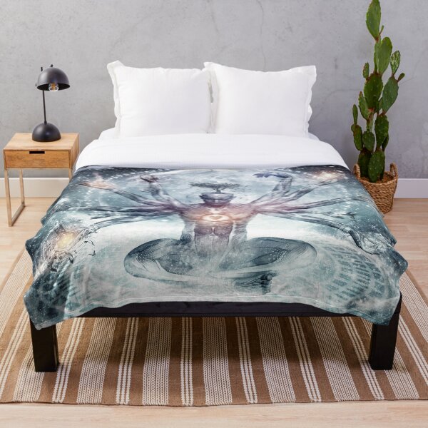 The Neverending Dreamer Throw Blanket
