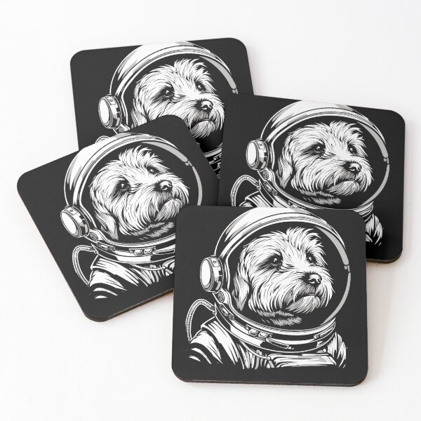 Item preview, Funny Coton de Tulear Astronaut Spacesuit Mom Dad Kids designed and sold by rafaeltto.