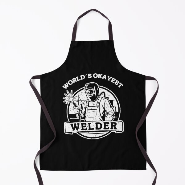 Item preview, World's Okayest Welder Funny Badge Welding Humor designed and sold by Dmetalx Art Apparel.