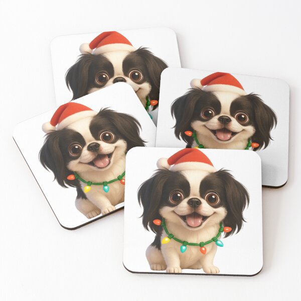 Item preview, Christmas Japanese Chin designed and sold by Sillytoe.