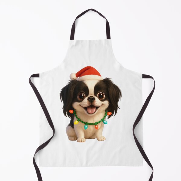 Item preview, Christmas Japanese Chin designed and sold by Sillytoe.