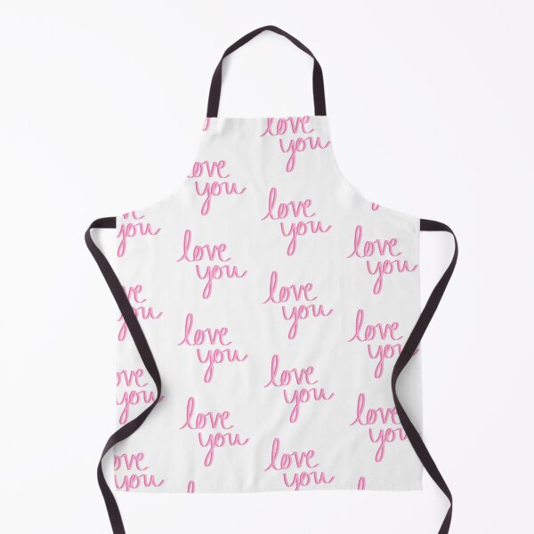 Item preview, Love You Pink Script Cursive Romantic Hand Lettering Aesthetic designed and sold by Nesstitches.