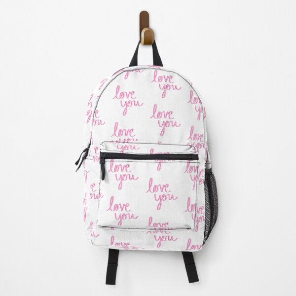 Item preview, Love You Pink Script Cursive Romantic Hand Lettering Aesthetic designed and sold by Nesstitches.