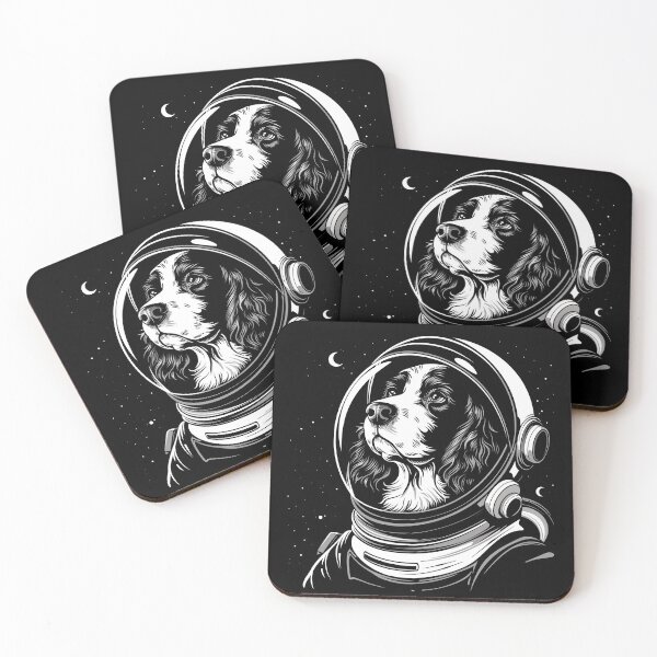 Item preview, Funny English Springer Spaniel Astronaut Spacesuit Mom Dad Kids designed and sold by rafaeltto.