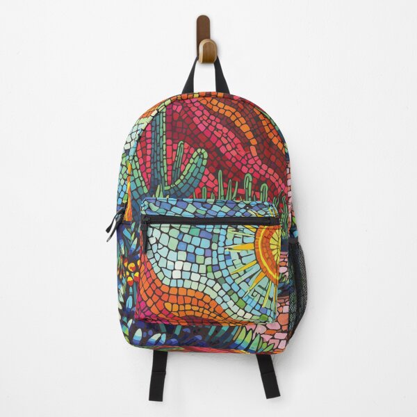 Item preview, Joshua Tree National Park Landscape Mosaic designed and sold by designmari.