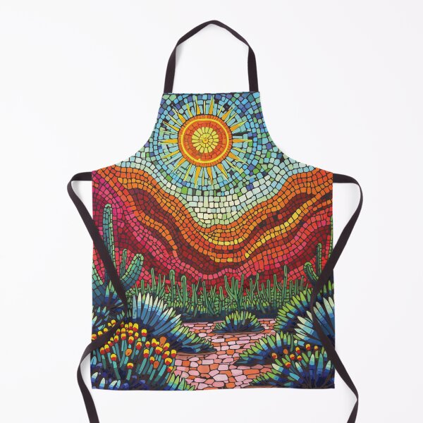 Item preview, Joshua Tree National Park Landscape Mosaic designed and sold by designmari.