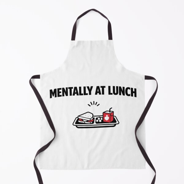 Item preview, Mentally At Lunch Retro Graphic designed and sold by VoiceOfTheHeart.