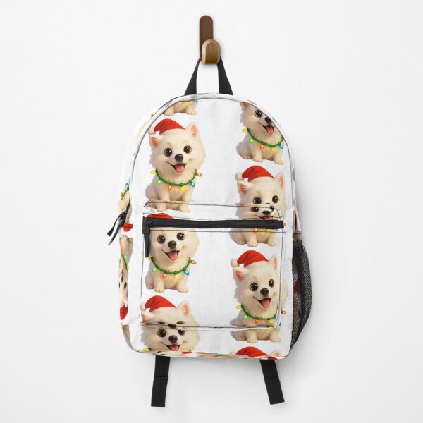 Item preview, Christmas Japanese Spitz designed and sold by Sillytoe.