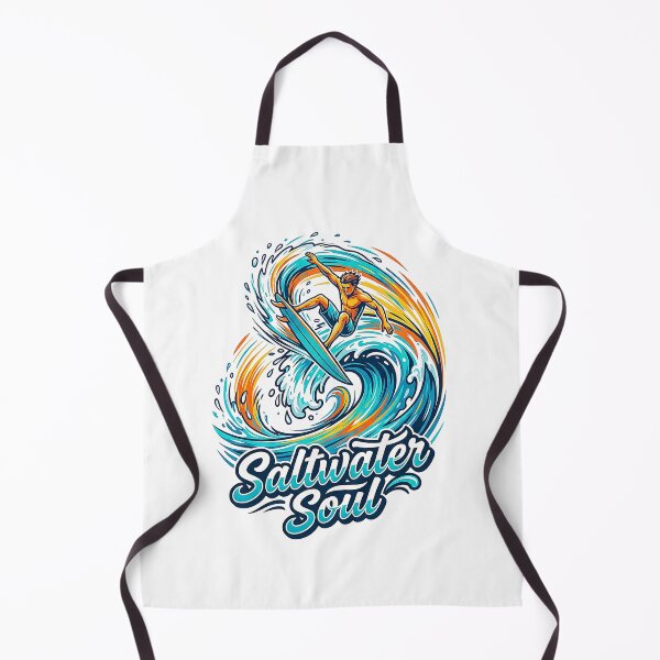 Item preview, Saltwater Soul: Radical Wave Surfer Art designed and sold by Marcusvieira.