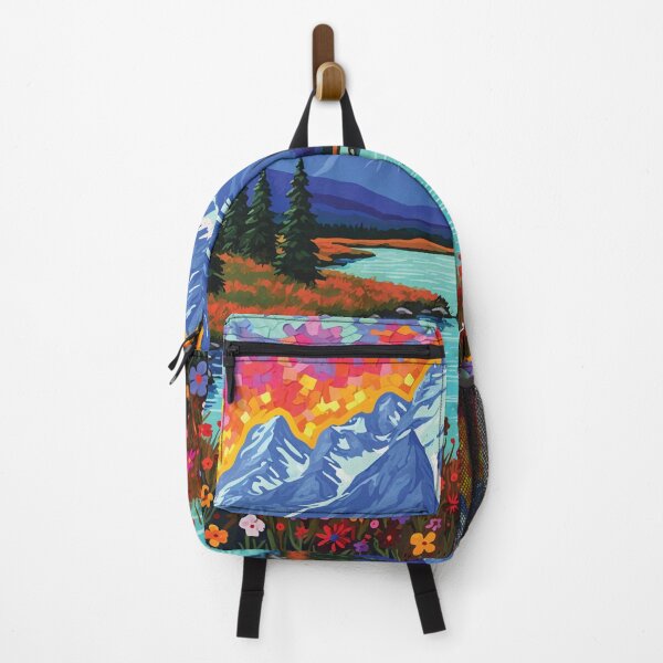 Item preview, Grand Teton Mosaic Landscape, Majestic Snow designed and sold by designmari.