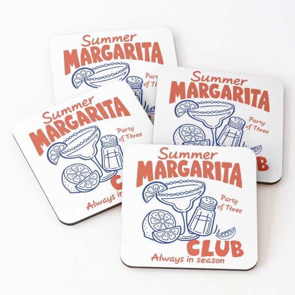 Item preview, Summer Margarita Club, Beach Vacation Cocktail Lover, Threesome Tropical Drinks designed and sold by BeaverFriends.