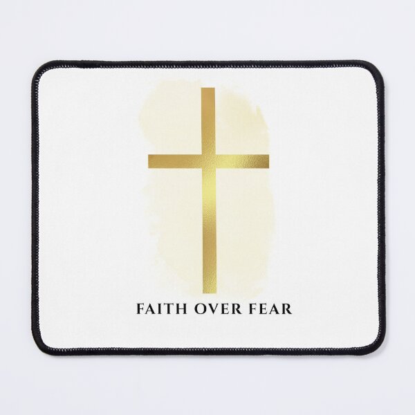 Item preview, Faith Over Fear Christian Cross designed and sold by DansStoreD23.