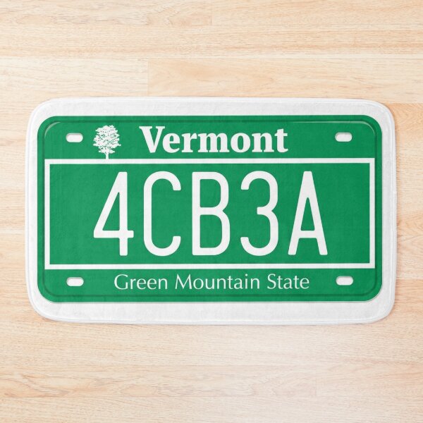 Item preview, 4CB3A Vermont License Plate Sticker | Noah Kahan Inspired | American Cars designed and sold by KellyInz702.