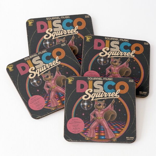 Item preview, Disco Squirrel Queen Saturday Nut Fever designed and sold by MissTerryWoman.