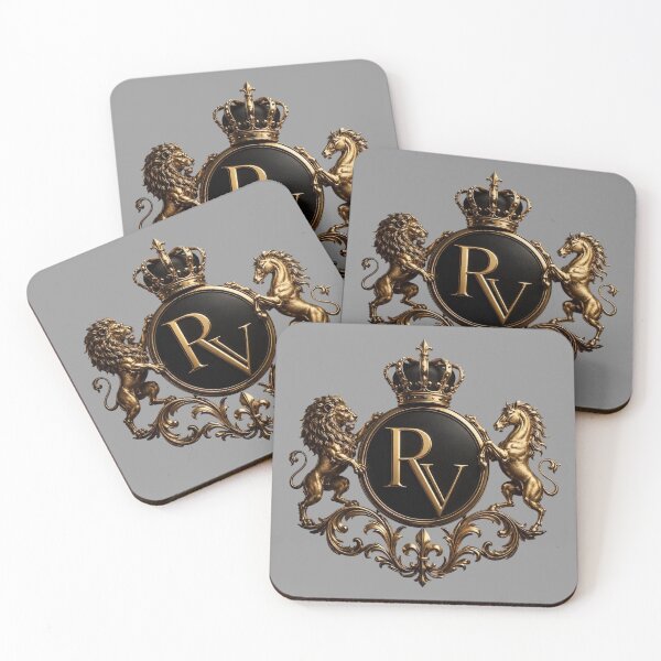 Item preview, Royal Gold Crest Monogram  designed and sold by Richio Vonte’.