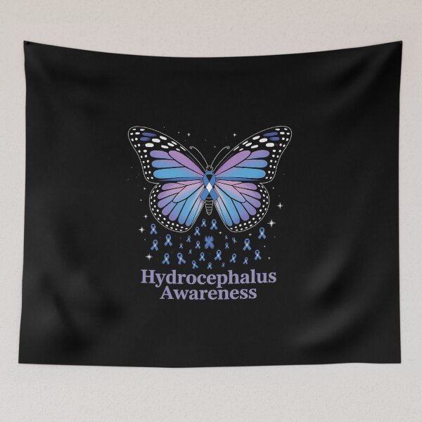 Item preview, Hydrocephalus Awareness Butterfly designed and sold by BlassmausArt.