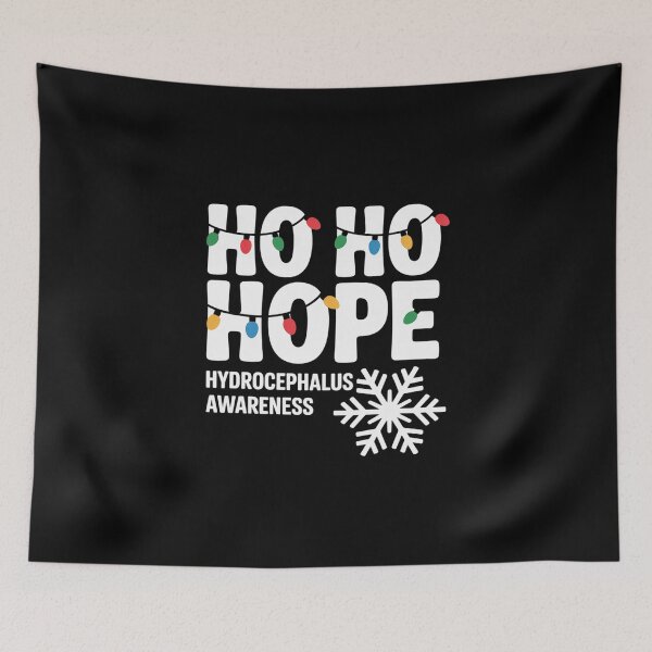 Item preview, Hydrocephalus Awareness Christmas Wish designed and sold by BlassmausArt.
