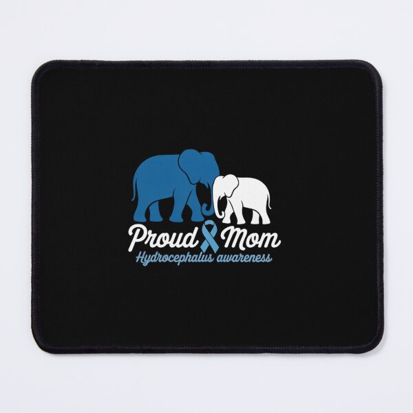 Item preview, Hydrocephalus Awareness Elephant Mom Proud Mother Support designed and sold by BlassmausArt.