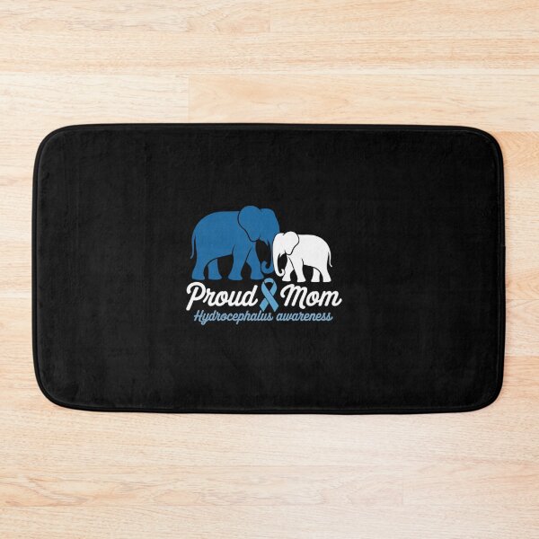 Item preview, Hydrocephalus Awareness Elephant Mom Proud Mother Support designed and sold by BlassmausArt.