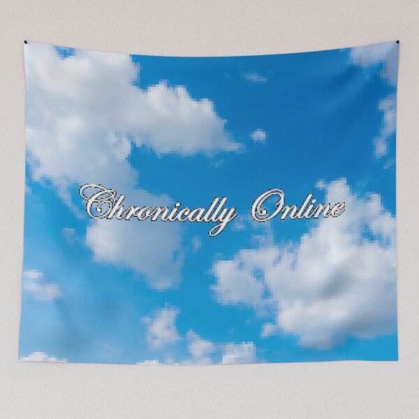 Item preview, chronically online designed and sold by EigengrauART.