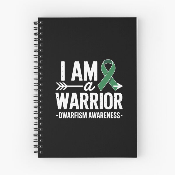 Item preview, I Am A Warrior Green Ribbon Dwarfism Awareness designed and sold by BlassmausArt.