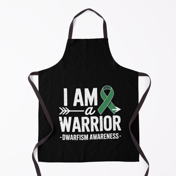 Item preview, I Am A Warrior Green Ribbon Dwarfism Awareness designed and sold by BlassmausArt.
