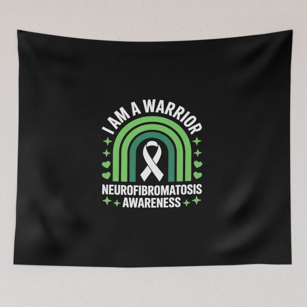 Item preview, I Am A Warrior Neurofibromatosis Awareness designed and sold by BlassmausArt.
