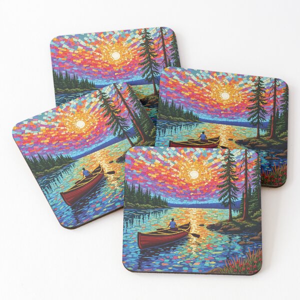 Item preview, Mosaic of Voyageurs National Park designed and sold by designmari.