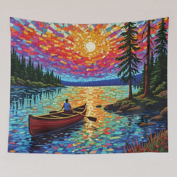 Item preview, Mosaic of Voyageurs National Park designed and sold by designmari.