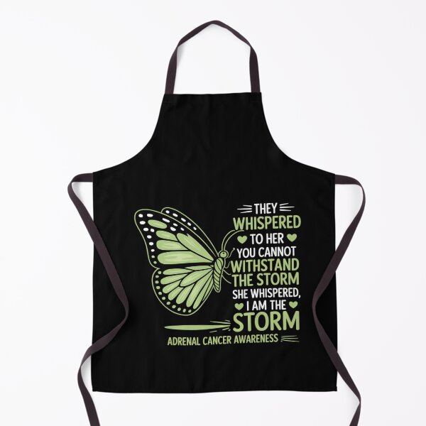 Item preview, I am the storm Adrenal Cancer Awareness Butterfly designed and sold by BlassmausArt.