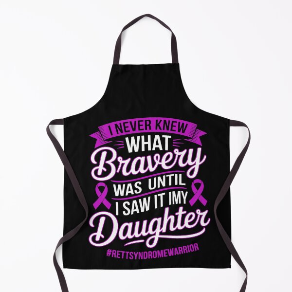 Item preview, I Never Knew What Bravery Was rett syndrome Awareness designed and sold by BlassmausArt.