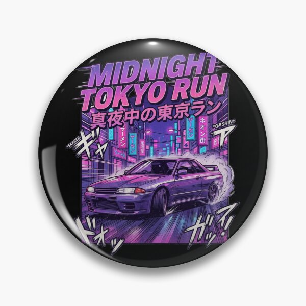 Artikelvorschau, Mitternachts-Tokyo-Drift-Anime-Shirt entworfen und verkauft von AD-NOVA!!!.