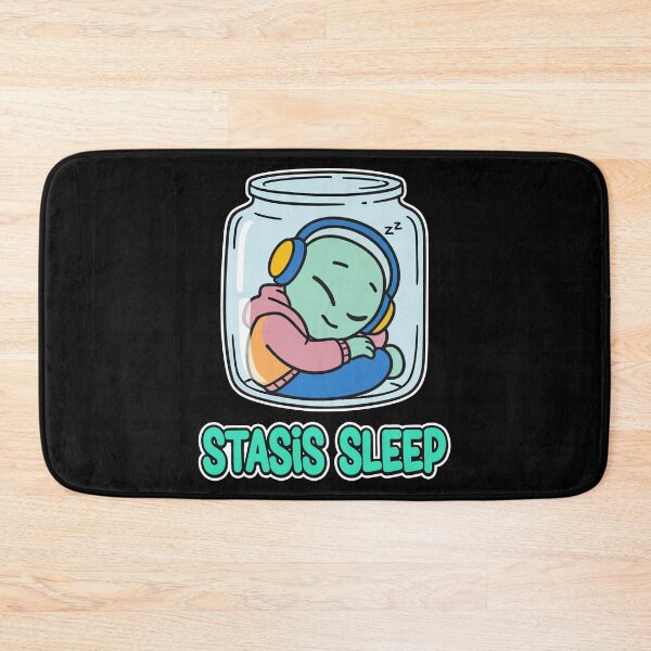 Item preview, Stasis Sleep Alien in Jar Cartoon designed and sold by Taridesign.
