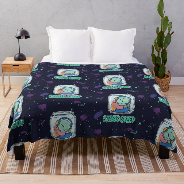 Item preview, Stasis Sleep Alien in Jar Cartoon designed and sold by Taridesign.