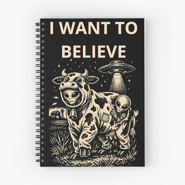Item preview, Alien Cow Costume - I Want to Believe designed and sold by Nacho Average Designs.